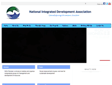 Tablet Screenshot of nidapakistan.org